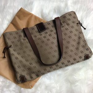 Dooney & Bourke l Signature Brand Canvas Satchel